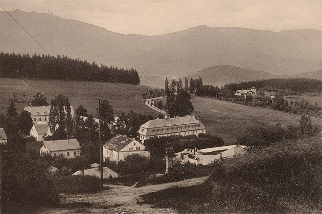 Láznì Libverda v roce 1891