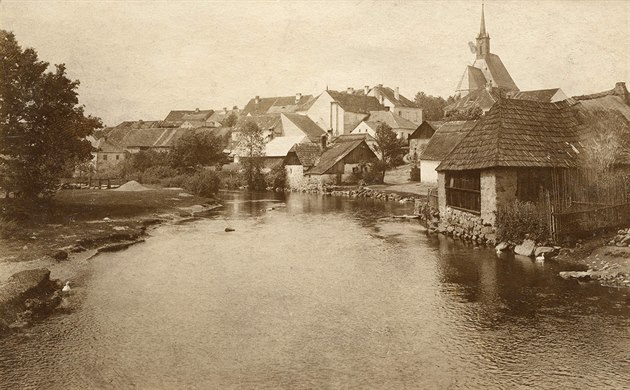 Dolní Dvoøištì kolem roku 1910