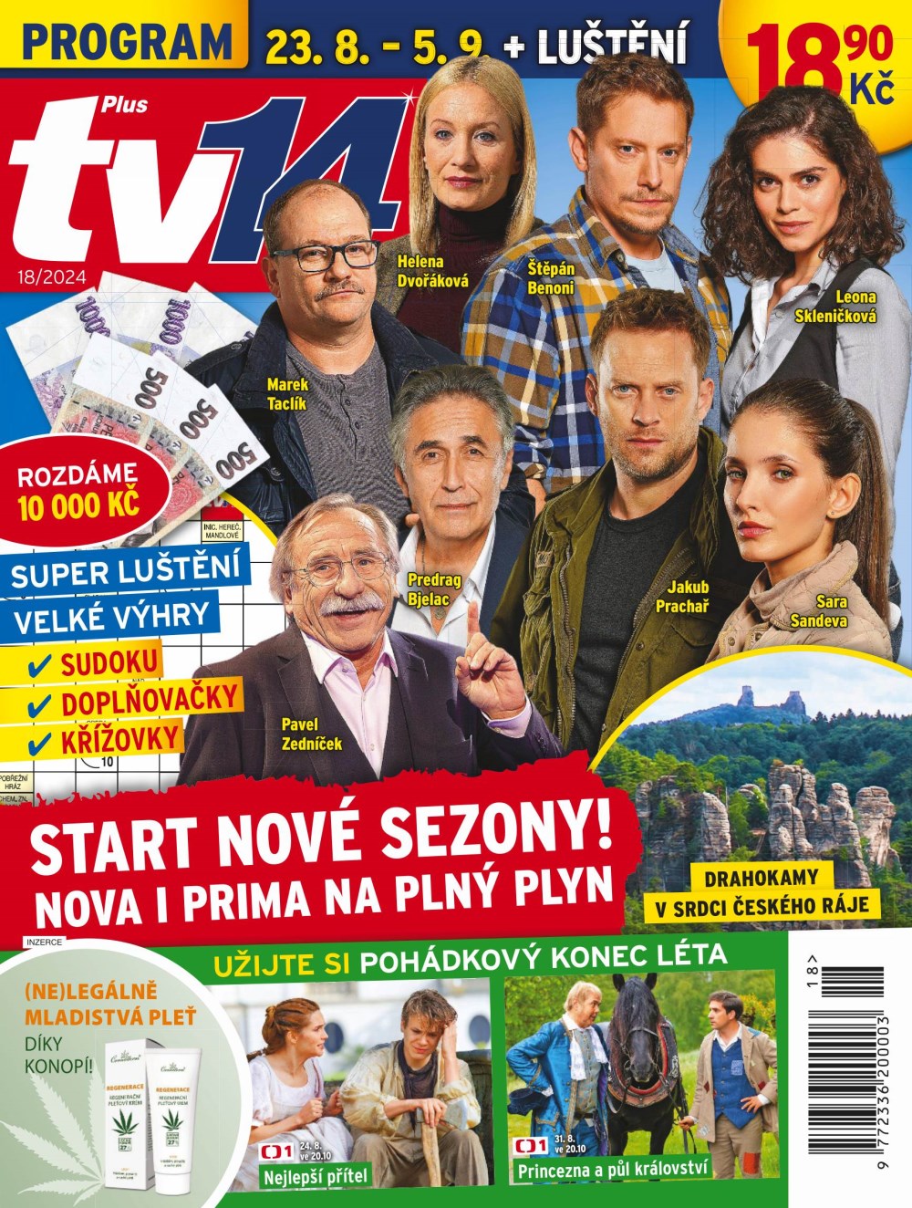 TV plus 14  roèní pøedplatné