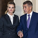 Monika Babišová a Andrej Babiš u soudu