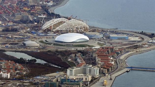 V Soèi se rok pøed olympiádou staví o sto šest (6. února 2013)