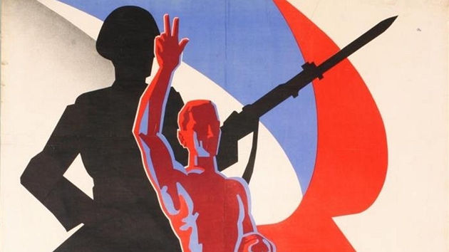 Èást plakátu z roku 1938 svolávající k mobilizaci.