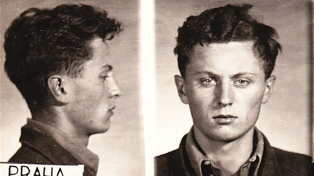 Ctirad Mašín na snímku z roku 1951, kdy byl zatèen. Bylo mu jedenadvacet let....