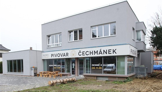 Pivovar Èechmánek sídlí ve Zlínì na ulici 2. kvìtna.