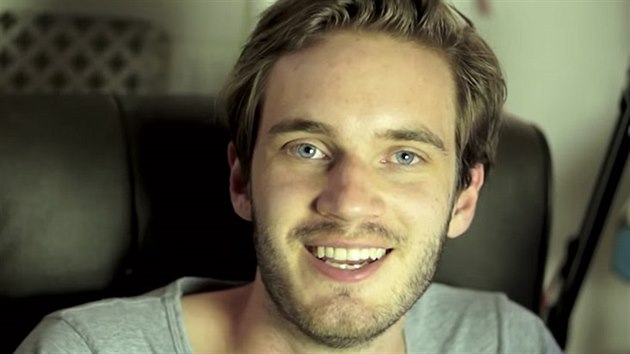 Youtuber Felix Kjellberg je známý spíše jako PewDiePie.