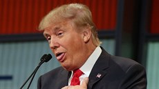 Donald Trump na debatì republikánských kandidátù na prezidenta (6. srpna 2015)