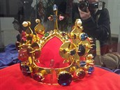 Kopie svatováclavské koruny bude vystavená na èeskobudìjovické radnici.