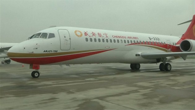 Èínské letadlo pro regionální tratì má za sebou první let.