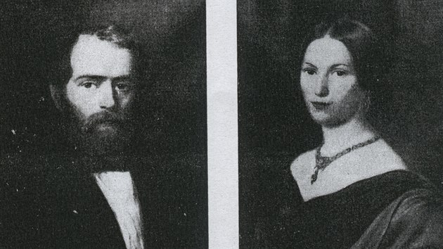Anton Cajetan Latzel s manželkou Theresií Annou.