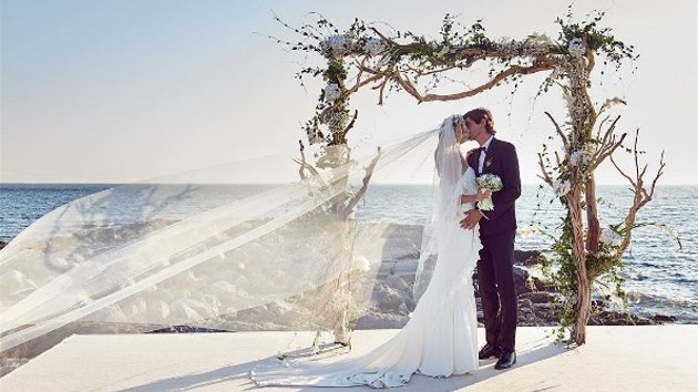 Tereza Maxová a Burak Oymen se vzali 1. øíjna 2016.