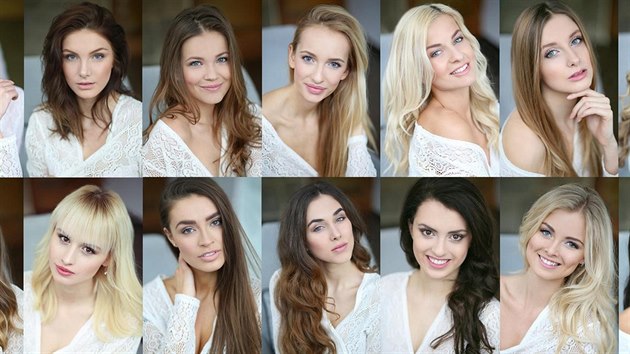 Finalistky soutìže krásy Èeská Miss 2017