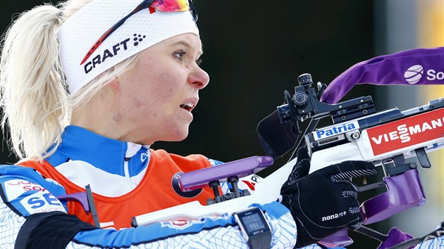 Finská biatlonistka Mari Laukkanenová vyhrála v Oslu poslední stíhací závod v sezonì.