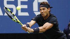Rafael Nadal bìhem finále US Open.
