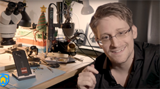 Edward Snowden pøedstavil aplikaci Haven.