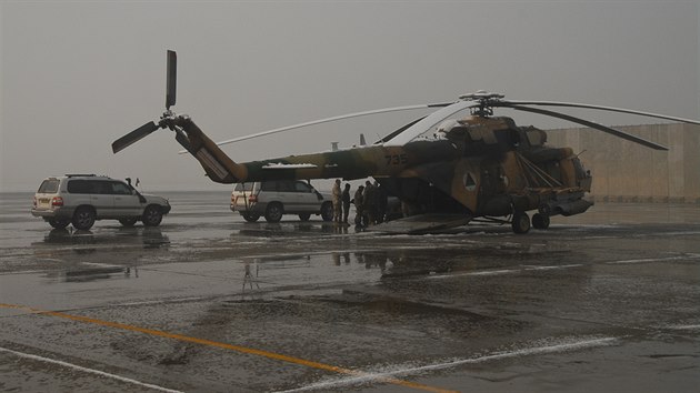 Afghánská vrtulníková letka používá stroje Mi-17, které má ve výzbroji i èeská armáda.