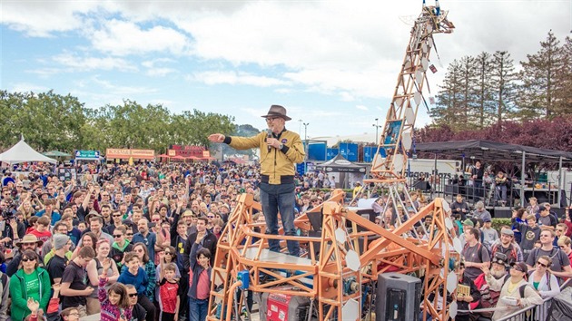 Adam Savage na Maker Faire (San Mateo 2016)