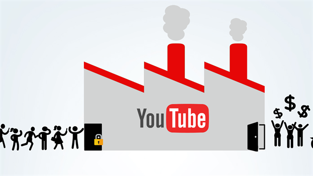 YouTube jako továrna na peníze