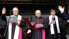 Do oslav se v Plzni zapojily i církve. (28. øíjna 2018)