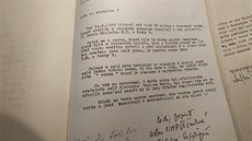 Jeden z dopisù, které v roce 1989 v souvislosti s pøípadem Zdeòka Morého...