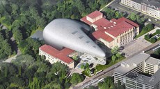 Vítìzný návrh prestižního amerického studia na podobu koncertní sínì v Ostravì