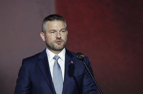 Slovenský premiér Peter Pellegrini pronesl bìhem oslav výroèí Sametové revoluce...