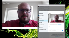Klient aplikace iVCam a náhled videa ve Skype
