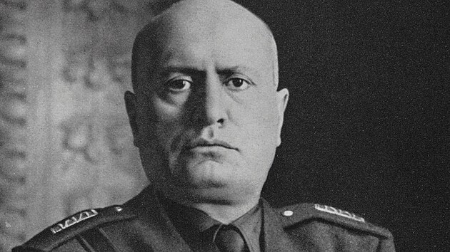 Italský politik a vùdce Národní fašistické strany Benito Mussolini