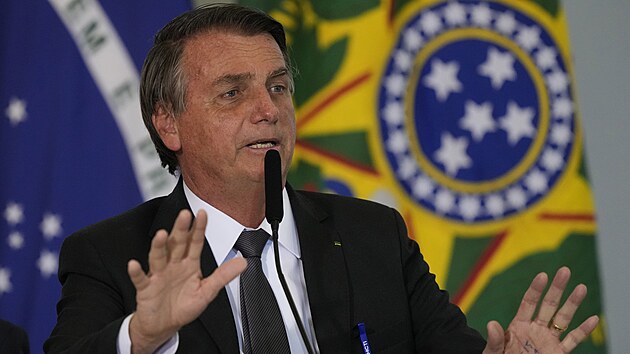 Brazilský prezident Jair Bolsonaro (13. èervence 2021)