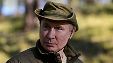 Kreml zveøejnil fotografie z dovolené prezidenta Vladimira Putina, bìhem...