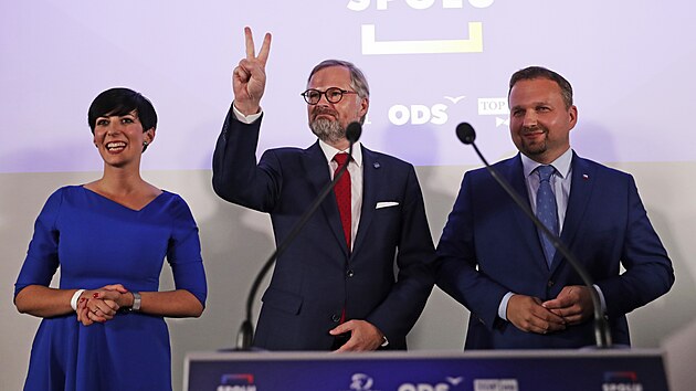 Vítìzná koalice SPOLU (9. øíjna 2021)
