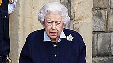 Královna Alžbìta II. (Windsor, 6. øíjna 2021)