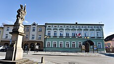 Radnice v Rožnovì pod Radhoštìm (únor 2022)