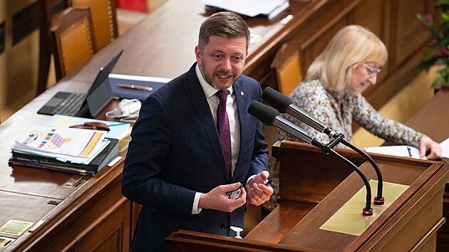 Jednání Poslanecké snìmovny. Na snímku Vít Rakušan (STAN). (26. dubna 2022)