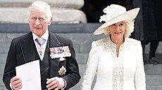 Princ Charles a vévodkynì Camilla (Londýn, 3. èervna 2022)