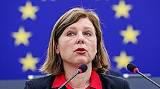 Místopøedsedkynì Evropské komise Vìra Jourová (8. bøezna 2022)