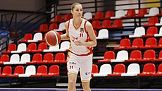 Nová posila basketbalistek Slavie Praha Kateøina Suchanová, rozená Elhotová