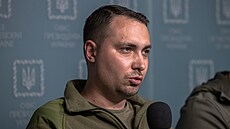 Náèelník ukrajinské vojenské rozvìdky Kyrylo Budanov (22. záøí 2022)