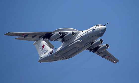 Ruské letadlo A-50 (7. bøezna 2023)