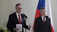 Prezident republiky Petr Pavel se na Pražském hradì setkal s pøedsedou vlády...