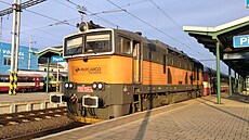 Brejlovec 753.724 PKP Cargo v èele zvláštního rychlíku Slezského železnièního...