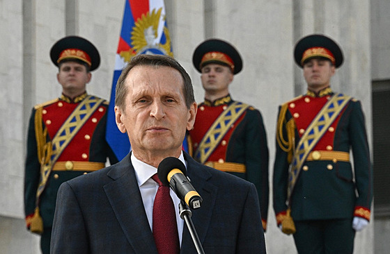 Šéf ruské civilní rozvìdky SVR Sergej Naryškin.