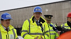 Ministr dopravy Martin Kupka (ODS) navštívil pøi výjezdním zasedání vlády na...
