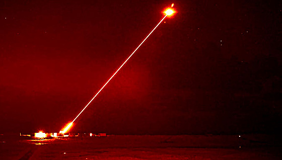 Test laserového dìla DragonFire pro britskou armádu 19. ledna 2024