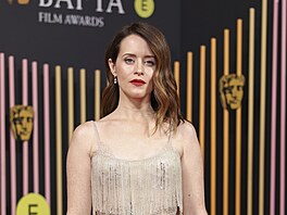 Claire Foy na udílení cen BAFTA (Londýn, 18. února 2024)
