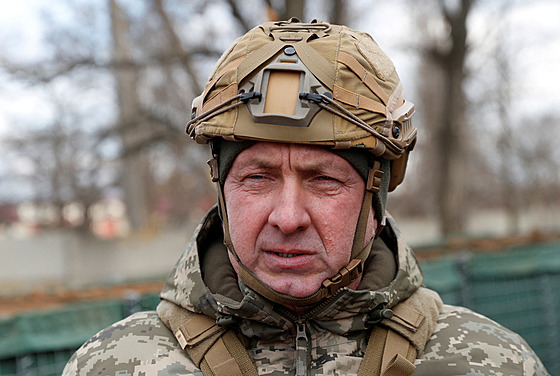 Velitel ukrajinských pozemních sil Oleksandr Pavljuk
