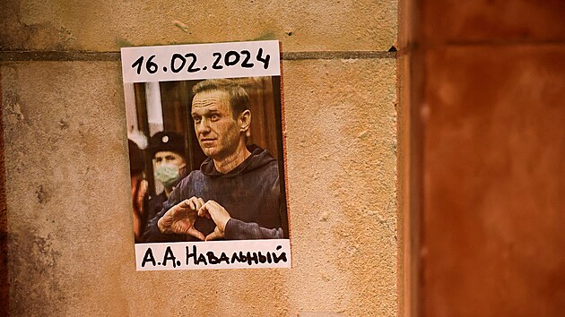 Pieta za Alexeje Navalného v Paøíži (19. února 2024)
