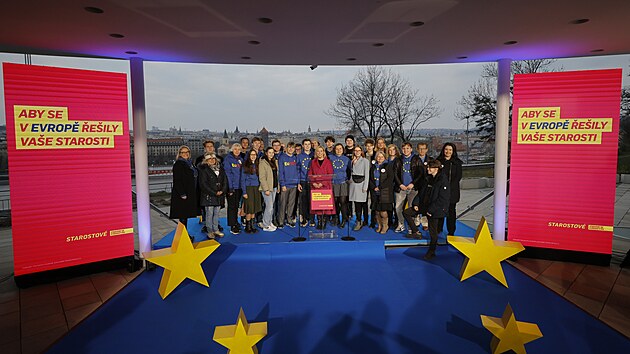 Kandidátku Starostové a osobnosti pro Evropu povede ve volbách do Evropského parlamentu Danuše Nerudová.