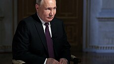 Ruský prezident Vladimir Putin v rozhovoru pøed prezidentskými volbami. (12....