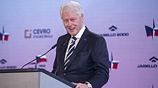 Americký exprezident Bill Clinton a prezident Petr Pavel na konferenci Naše...