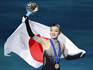 Japonka Kaori Sakamotová vyhrála soutìž žen na krasobruslaøském MS v Montrealu.